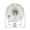 KAMERA IP TC-C32QV 2FNA-28 Spark Series - 1080p 2.8 mm TIANDY
